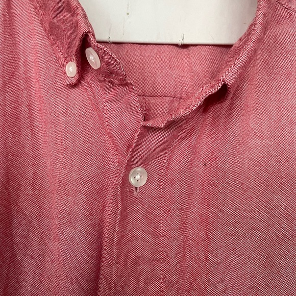 Primark short sleeve dress shirt. Mens XL from UK. Salmon - Picture 3 of 3